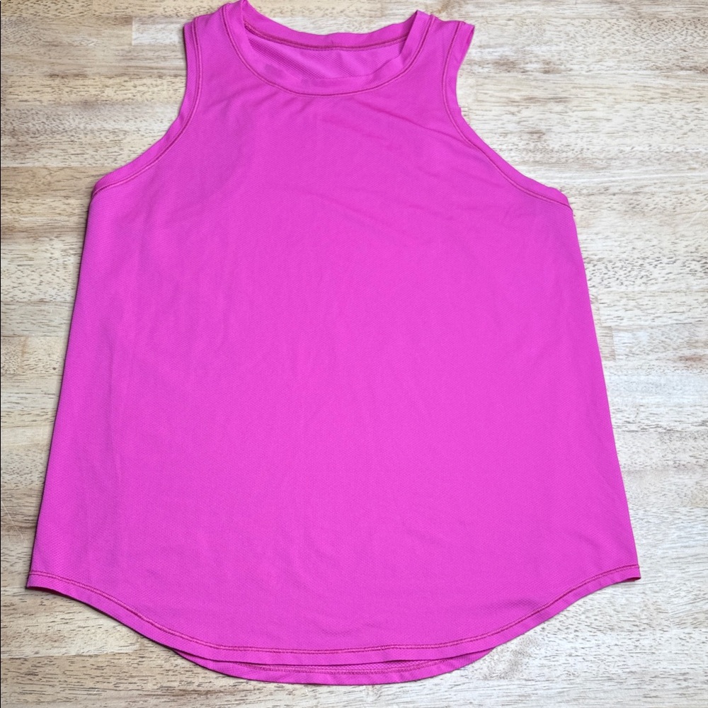 Lululemon Athletica Vibrant Pink Tank Top